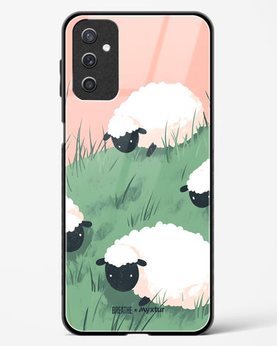 Marys Little Lambs [BREATHE] Glass Case Phone Cover (Samsung)