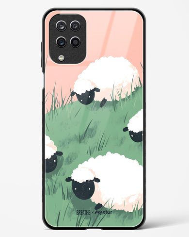 Marys Little Lambs [BREATHE] Glass Case Phone Cover (Samsung)