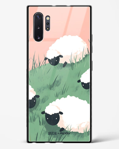 Marys Little Lambs [BREATHE] Glass Case Phone Cover (Samsung)