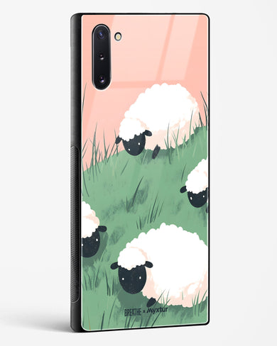 Marys Little Lambs [BREATHE] Glass Case Phone Cover (Samsung)