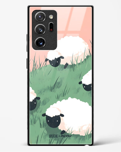 Marys Little Lambs [BREATHE] Glass Case Phone Cover (Samsung)