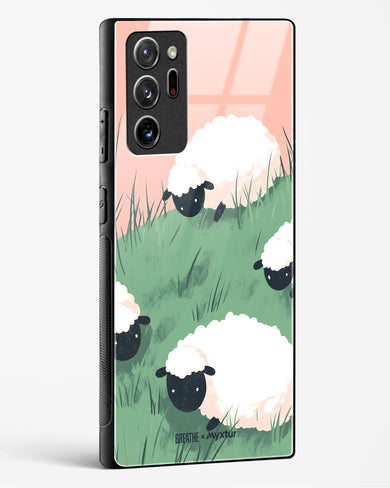 Marys Little Lambs [BREATHE] Glass Case Phone Cover (Samsung)