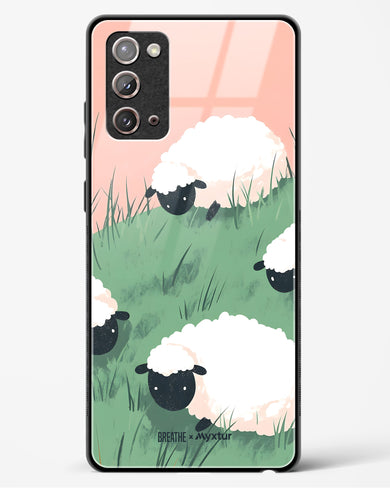 Marys Little Lambs [BREATHE] Glass Case Phone Cover (Samsung)