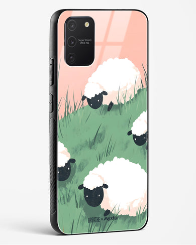 Marys Little Lambs [BREATHE] Glass Case Phone Cover (Samsung)