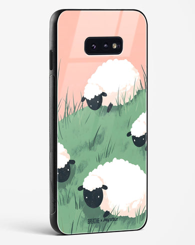 Marys Little Lambs [BREATHE] Glass Case Phone Cover (Samsung)