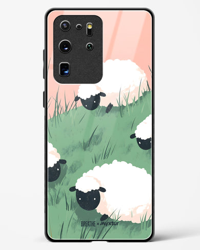 Marys Little Lambs [BREATHE] Glass Case Phone Cover (Samsung)