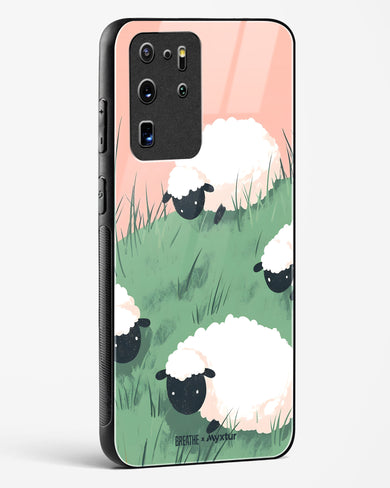 Marys Little Lambs [BREATHE] Glass Case Phone Cover (Samsung)