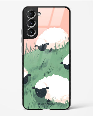 Marys Little Lambs [BREATHE] Glass Case Phone Cover (Samsung)