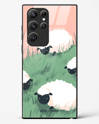 Marys Little Lambs [BREATHE] Glass Case Phone Cover (Samsung)