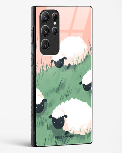 Marys Little Lambs [BREATHE] Glass Case Phone Cover (Samsung)