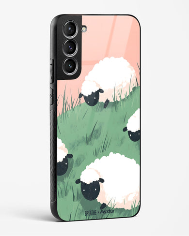 Marys Little Lambs [BREATHE] Glass Case Phone Cover (Samsung)