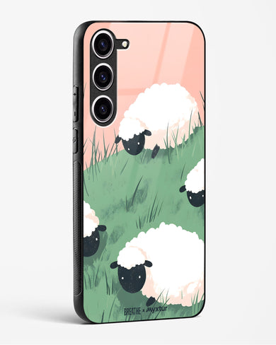 Marys Little Lambs [BREATHE] Glass Case Phone Cover (Samsung)