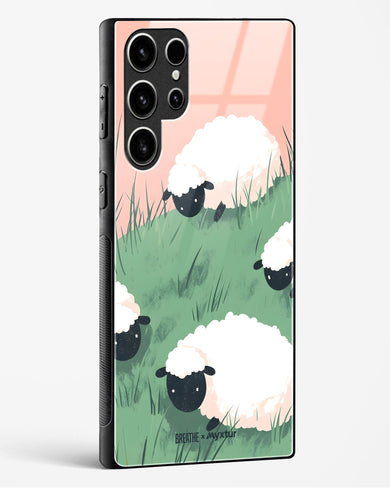 Marys Little Lambs [BREATHE] Glass Case Phone Cover (Samsung)