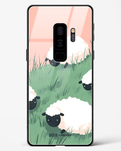 Marys Little Lambs [BREATHE] Glass Case Phone Cover (Samsung)