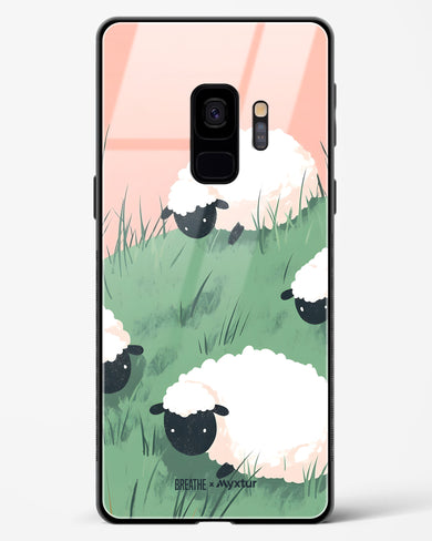 Marys Little Lambs [BREATHE] Glass Case Phone Cover (Samsung)