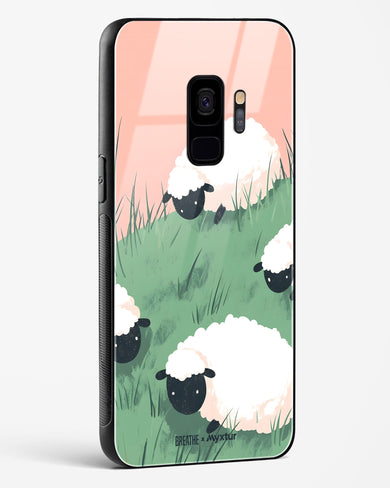 Marys Little Lambs [BREATHE] Glass Case Phone Cover (Samsung)