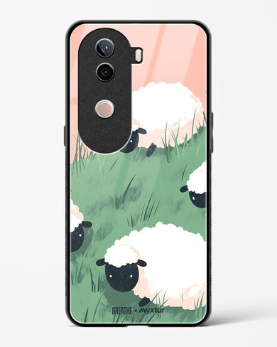 Marys Little Lambs [BREATHE] Glass Case Phone Cover (Vivo)