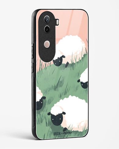 Marys Little Lambs [BREATHE] Glass Case Phone Cover (Vivo)