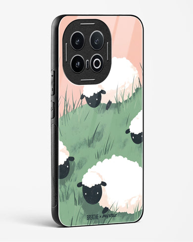 Marys Little Lambs [BREATHE] Glass Case Phone Cover (Vivo)