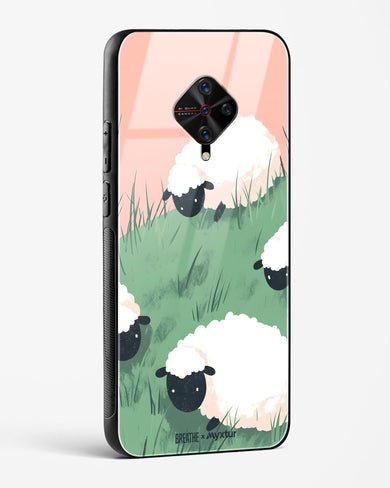 Marys Little Lambs [BREATHE] Glass Case Phone Cover (Vivo)