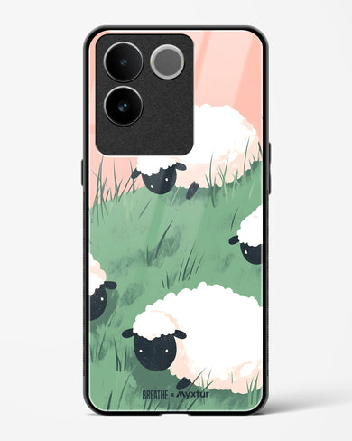 Marys Little Lambs [BREATHE] Glass Case Phone Cover (Vivo)