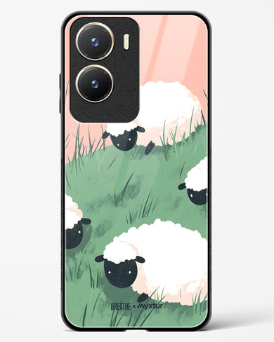 Marys Little Lambs [BREATHE] Glass Case Phone Cover (Vivo)