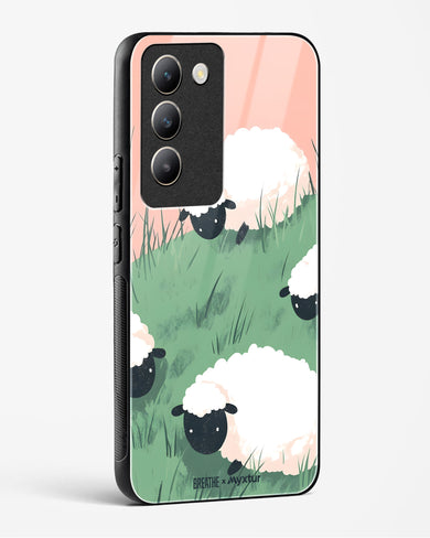 Marys Little Lambs [BREATHE] Glass Case Phone Cover (Vivo)