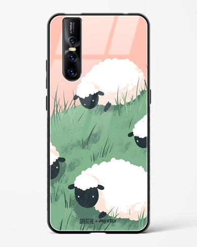 Marys Little Lambs [BREATHE] Glass Case Phone Cover (Vivo)