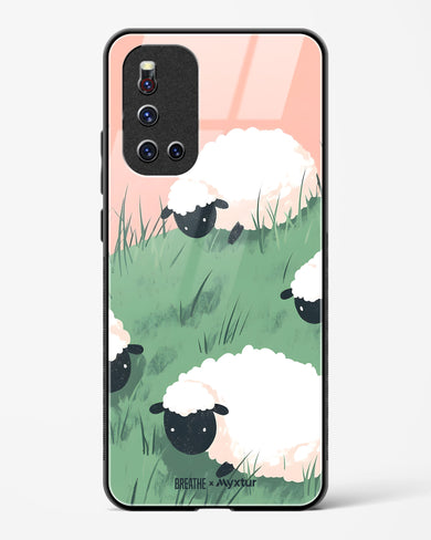 Marys Little Lambs [BREATHE] Glass Case Phone Cover (Vivo)