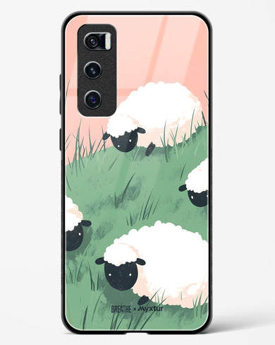 Marys Little Lambs [BREATHE] Glass Case Phone Cover (Vivo)