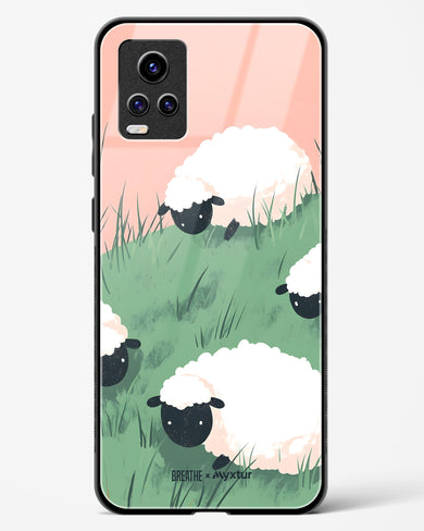 Marys Little Lambs [BREATHE] Glass Case Phone Cover (Vivo)