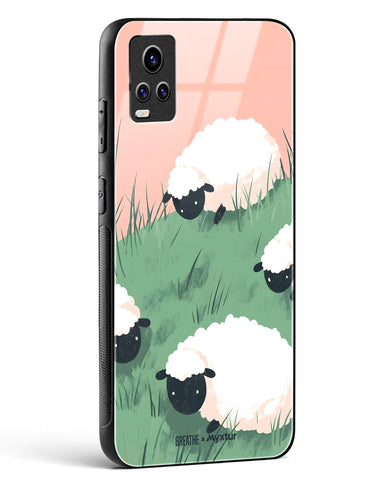 Marys Little Lambs [BREATHE] Glass Case Phone Cover (Vivo)