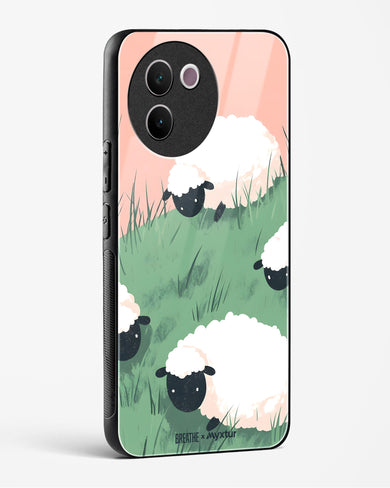 Marys Little Lambs [BREATHE] Glass Case Phone Cover (Vivo)