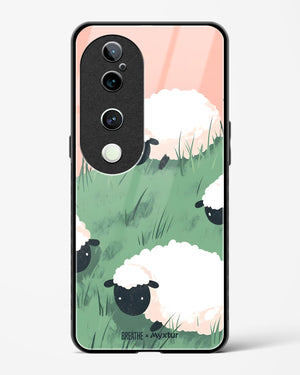 Marys Little Lambs [BREATHE] Glass Case Phone Cover (Vivo)