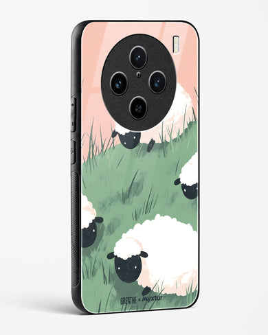 Marys Little Lambs [BREATHE] Glass Case Phone Cover (Vivo)