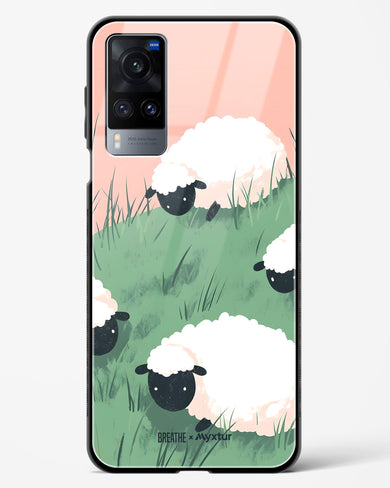 Marys Little Lambs [BREATHE] Glass Case Phone Cover (Vivo)