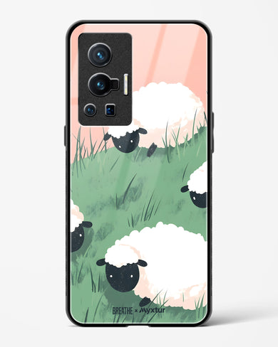 Marys Little Lambs [BREATHE] Glass Case Phone Cover (Vivo)