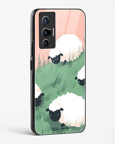 Marys Little Lambs [BREATHE] Glass Case Phone Cover (Vivo)