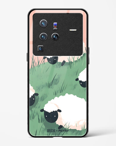 Marys Little Lambs [BREATHE] Glass Case Phone Cover (Vivo)