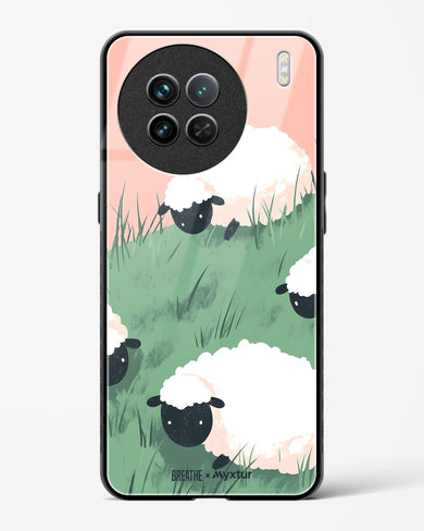 Marys Little Lambs [BREATHE] Glass Case Phone Cover (Vivo)