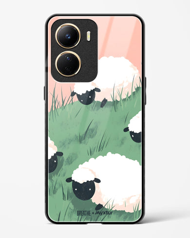 Marys Little Lambs [BREATHE] Glass Case Phone Cover (Vivo)