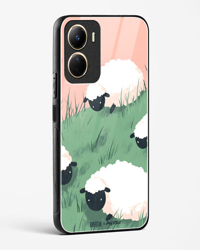 Marys Little Lambs [BREATHE] Glass Case Phone Cover (Vivo)