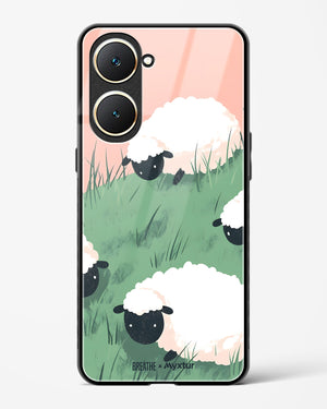 Marys Little Lambs [BREATHE] Glass Case Phone Cover (Vivo)