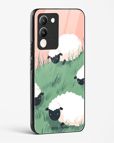 Marys Little Lambs [BREATHE] Glass Case Phone Cover (Vivo)