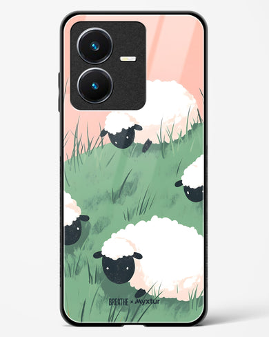 Marys Little Lambs [BREATHE] Glass Case Phone Cover (Vivo)