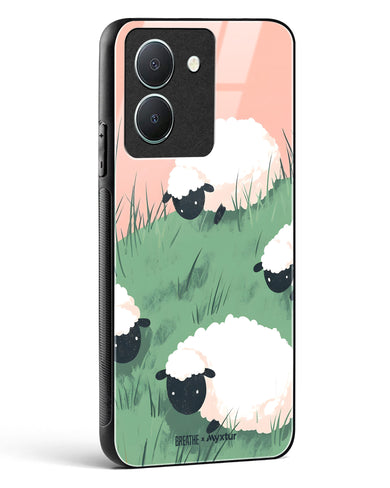 Marys Little Lambs [BREATHE] Glass Case Phone Cover (Vivo)
