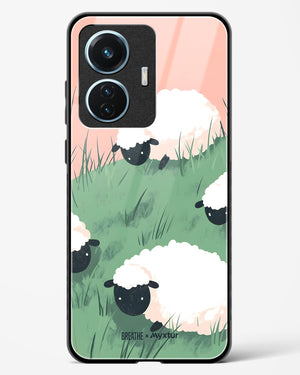 Marys Little Lambs [BREATHE] Glass Case Phone Cover (Vivo)
