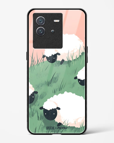 Marys Little Lambs [BREATHE] Glass Case Phone Cover (Vivo)