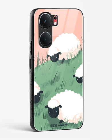 Marys Little Lambs [BREATHE] Glass Case Phone Cover (Vivo)