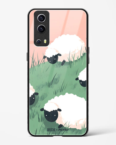 Marys Little Lambs [BREATHE] Glass Case Phone Cover (Vivo)